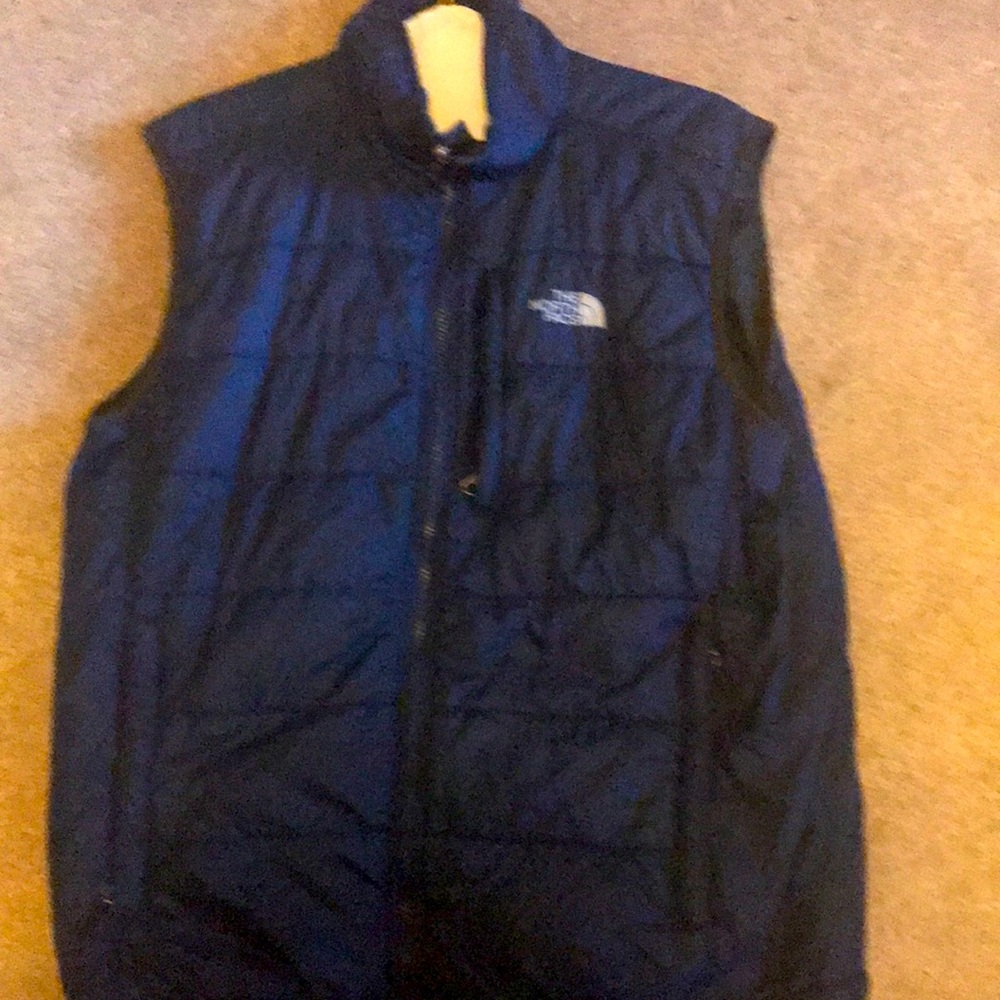 North Face down vest.